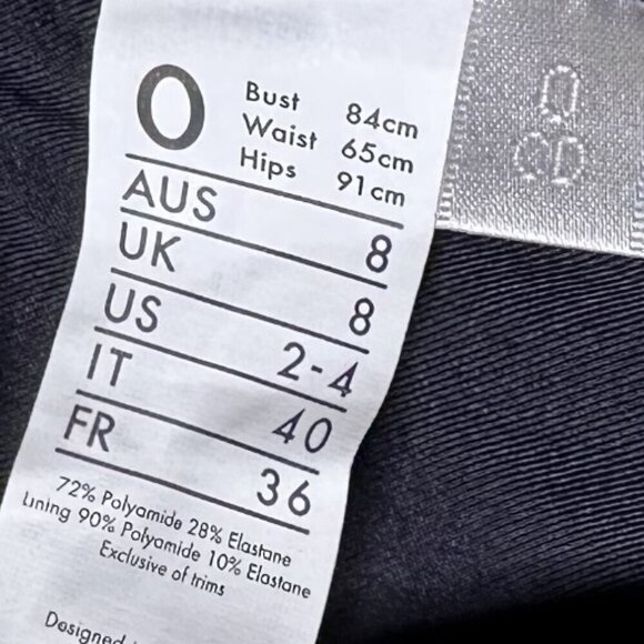 ZImmermann Women's Black Triangle Bikini Top US 2 - 4 C/D NWT - Picture 10 of 10